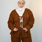 wrap blouse