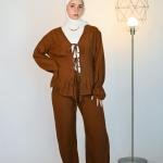 wrap blouse